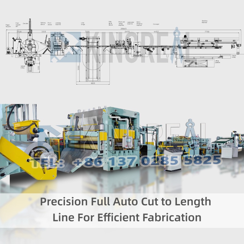 Presné plne automatické rezanie na dĺžku pre efektívnu výrobu