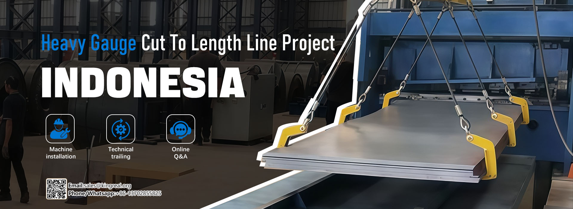 Heavy Gauge Cut to Length Line
