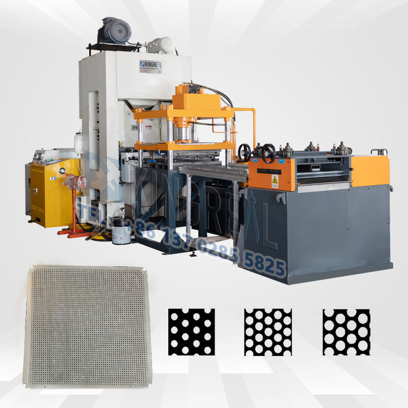 Plne automatická linka na výrobu perforovaných kovov