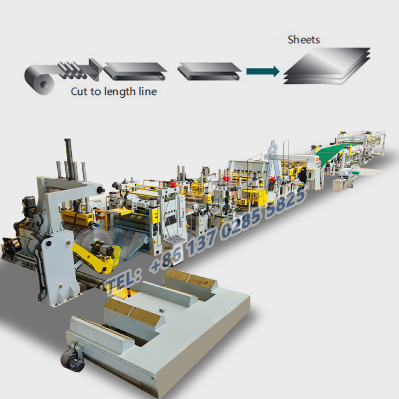 Stroj na rezanie plechu na dĺžku