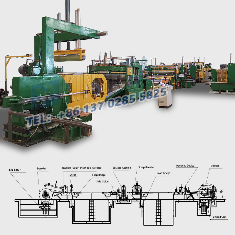 Stroj na rezanie cievok z nehrdzavejúcej ocele
